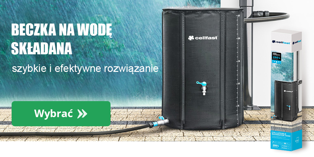 Beczka na wodę składana 250l