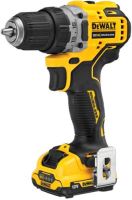 DeWALT Wiertarko-wkrętarka akumulatorowa 12V 2x2,0 Ah DCD701D2