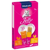 Vitakraft Jelly Lovers Przysmak z kurczaka i indyka 6x15g