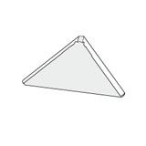 Szablon startowy do elewacji PREFA 29x29, Antracit P.10 Szablon startowy do elewacji PREFA 29x29, Antracit P.10