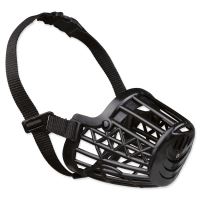 Kaganiec Trixie plastikowy czarny M-L 26cm Kaganiec Trixie plastikowy czarny M-L 26cm