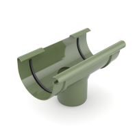 BRYZA lej spustowy plastikowy Ø 75/63 mm, Zielony RAL 6020 BRYZA lej spustowy plastikowy Ø 75/63 mm, Zielony RAL 6020