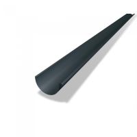 Rynna PREFA, rynna aluminiowa Ø 150 mm, długość 3M, Antracyt P10 RAL 7030 Rynna PREFA, rynna aluminiowa Ø 150 mm, długość 3M, Antracyt P10 RAL 7030