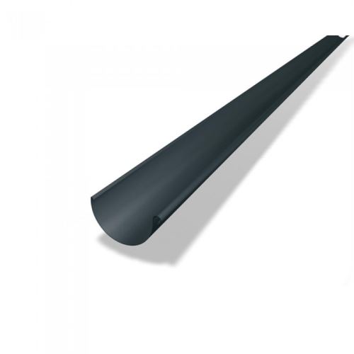 Rynna PREFA, rynna aluminiowa Ø 150 mm, długość 3M, Antracyt P10 RAL 7030