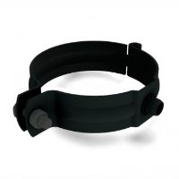 PREFA obejma rury spustowej aluminiowej Ø 100 mm, czarny P10 RAL 9005 PREFA obejma rury spustowej aluminiowej Ø 100 mm, czarny P10 RAL 9005