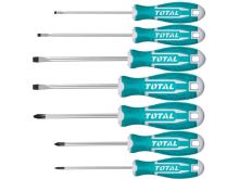 TOTAL Wkrętaki, zestaw 7 szt. THT2506072