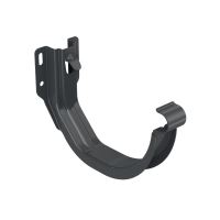 BRYZA hak rynny czołowy ocynkowany Ø 150 mm, Antracyt RAL 7021 BRYZA hak rynny czołowy ocynkowany Ø 150 mm, Antracyt RAL 7021
