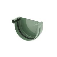 BRYZA denko rynny LEWE plastikowe Ø 125 mm, Zielony RAL 6020 BRYZA denko rynny LEWE plastikowe Ø 125 mm, Zielony RAL 6020