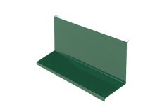 Obróbka blacharska górna szer 250mm, malowany ocynk, Zielony mech RAL 6005