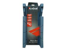 EXTOL PREMIUM Przyrząd do cięcia kątów plastikowy, 300x140x70mm