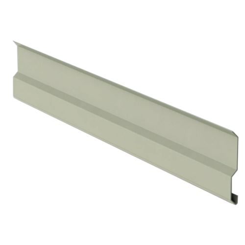 Listwa maskująca szer 100mm, Malowany ocynk, Proszkowy szary RAL 7037