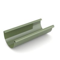 BRYZA rynna plastikowa Ø 75 mm, długość 4m, Zielony RAL 6020