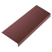 Podstawa pod pas nadrynnowy szer 167mm, Czeskie aluminium, Brązowa RAL 8017