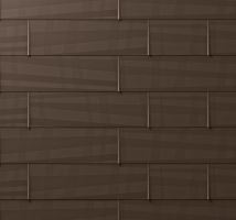 PREFA panel dachowy/elewacyjny fx.12, 1400 x 420 mm duży gładki, wojskowy brąz - khaki P10 / opakowanie 11,76 m2
