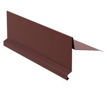 Wiatrownica do dachów skośnych szer. 333mm, Czeskie aluminium, Brązowa RAL 8017 Wiatrownica do dachów skośnych szer. 333mm, Czeskie aluminium, Brązowa RAL 8017