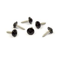 Wkręt dekarski + EPDM, Czarny RAL 9005 4,5 x 25 A2