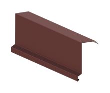 Wiatrownica górna 250mm, czeskie aluminimum, Ciemnobrązowa RAL 8019 Wiatrownica górna 250mm, czeskie aluminimum, Ciemnobrązowa RAL 8019