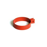 BRYZA plastikowa obejma rury spustowej Ø 63 mm, Ceglasta czerwień RAL 8004 BRYZA plastikowa obejma rury spustowej Ø 63 mm, Ceglasta czerwień RAL 8004