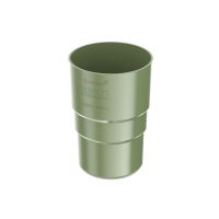 BRYZA plastikowa mufa rury spustowej Ø 63 mm, Zielony RAL 6020