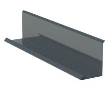 Obróbka przyścienna szer 200mm, Czeskie aluminium, Antracytowa RAL 7016