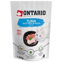 Saszetka Ontario tuńczyk w bulionie 80g Saszetka Ontario tuńczyk w bulionie 80g