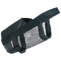 Kaganiec Trixie z siateczką czarny S-M 17-23cm Kaganiec Trixie z siateczką czarny S-M 17-23cm