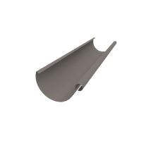 Rynna PREFA, rynna aluminiowa Ø 100 mm, długość 3M, Jasnoszary P10 RAL 7005