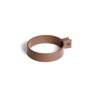 BRYZA stalowa obejma rury spustowej Ø 63 mm, Brąz RAL 8017 BRYZA stalowa obejma rury spustowej Ø 63 mm, Brąz RAL 8017