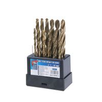 Zestaw wierteł HSS TITAN 19szt. 1-10x0,5mm do metalu /opakowanie 1 szt. Zestaw wierteł HSS TITAN 19szt. 1-10x0,5mm do metalu /opakowanie 1 szt.